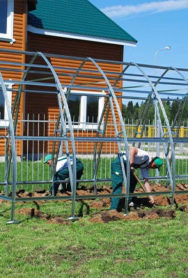 Предлагаем услуги по монтажу свай под ключ, ремонту фундамента.